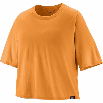 Short-Sleeve Cap Cool Trail Cropped Shirt - Women's