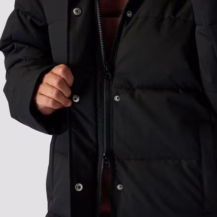 Insulated Snap Front Parka - Women's