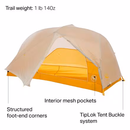 Tiger Wall UL1 Solution Dye Tent: 1-Person 3-Season