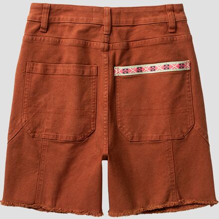 Cotton Canvas Workwear Short - Women's
