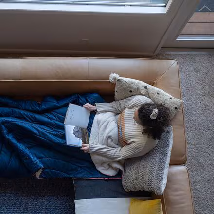 Sherpa Puffy 2-Person Blanket