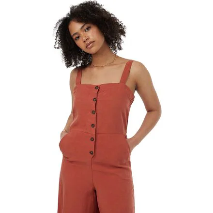TreeLinen Apron Front Jumpsuit - Women's