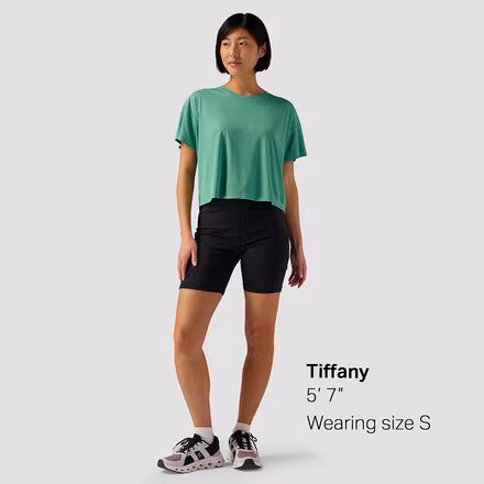 Destination Lightweight Crop Tee - Women's