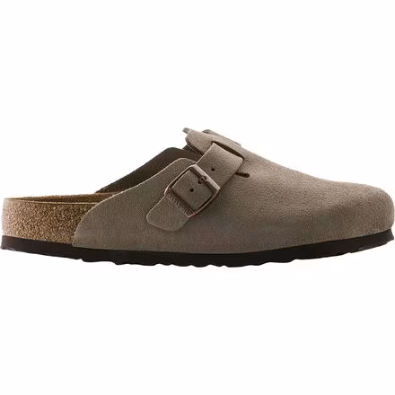 Boston Soft Footbed Suede Narrow Clog - Women's