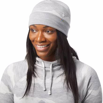 Merino 250 Pattern Cuffed Beanie