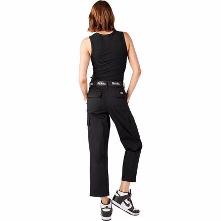 Relaxed Fit Cropped Cargo Pant - Women's