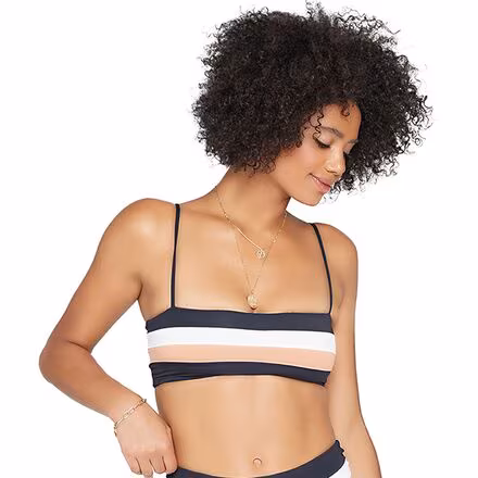 Rebel Stripe Bikini Top - Women's