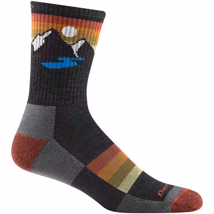 Sunset Ridge Micro Crew Lightweight Cushion Sock