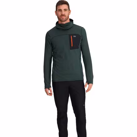 Vigor Grid Fleece Pullover Hoodie - Men's