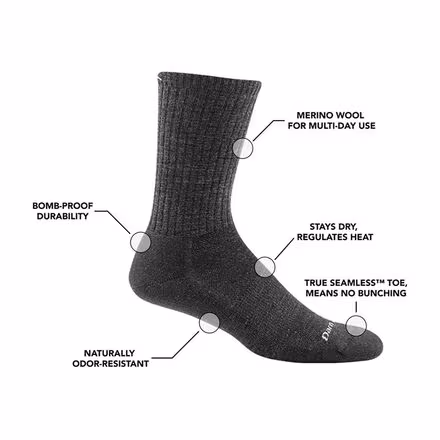 The Standard Crew Light Cushion Sock - Men's