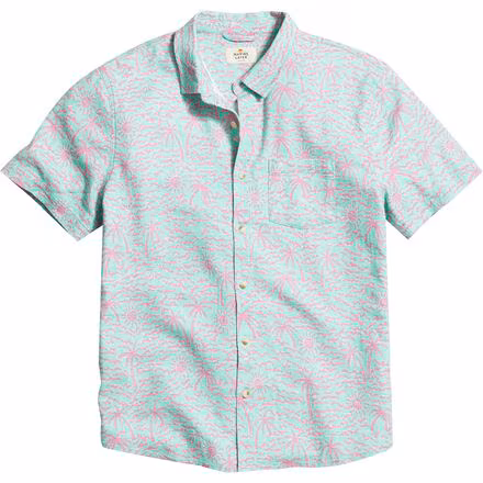 Selvage Stretch Short-Sleeve Shirt - Men's