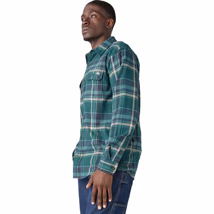 Flex Flannel Relaxed Long-Sleeve Shirt - Men's