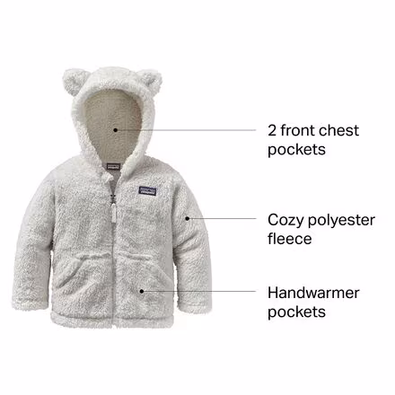 Furry Friends Fleece Hooded Jacket - Toddlers'
