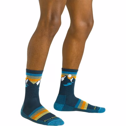 Sunset Ridge Micro Crew Lightweight Cushion Sock