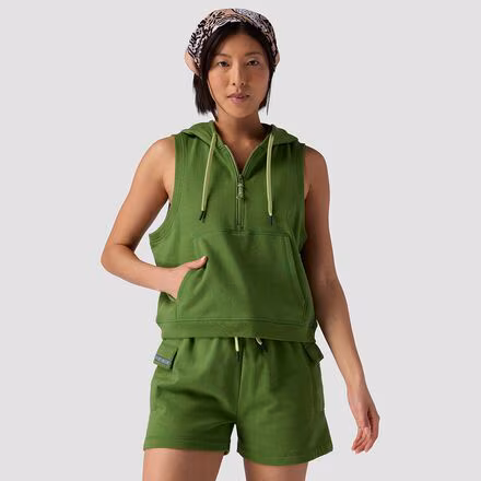 Vintage Gym 1/2-Zip Vest - Women's