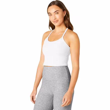 Spacedye Slim Racerback Cropped Tank Top - Women's