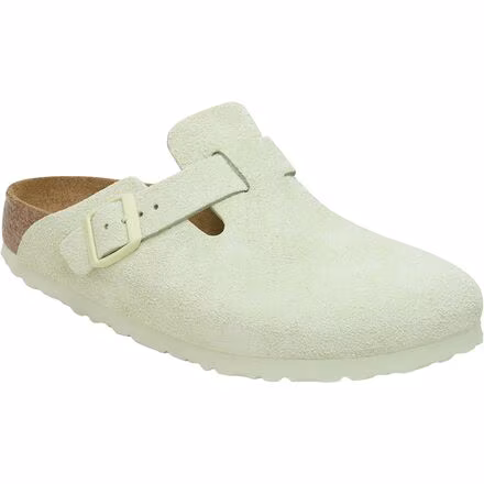 Boston Soft Footbed Suede Narrow Clog - Women's
