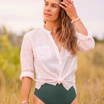 Dylan Gauze Shirt - Women's