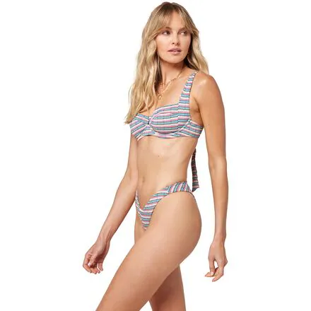 Pointelle Rib Cabana Bitsy Bikini Bottom - Women's