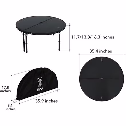 Ichi One Pole Tent Table