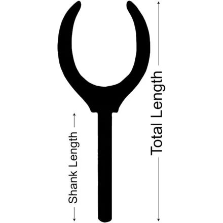Canyon Oar Lock - Long + Split Ring