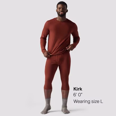 Spruces Mid-Weight Merino 3/4 Baselayer Bottom - Men's