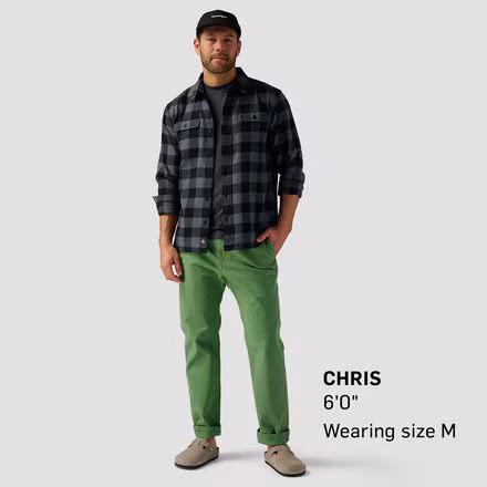 Cotton Flannel Button-up - Men's