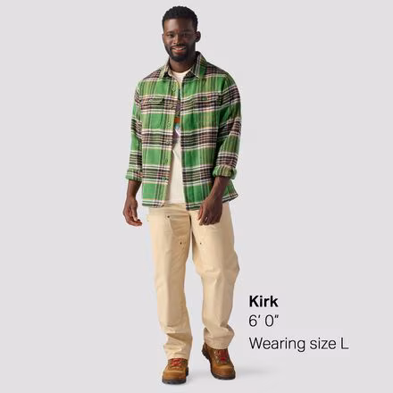 Flannel Shirt Jacket - Men's