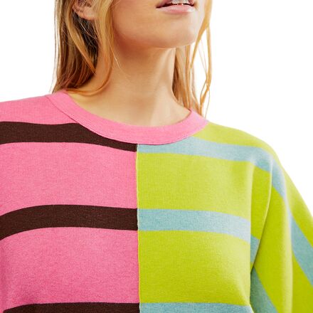 Uptown Stripe Pullover Sweater - Women's