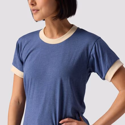 Ringer Short-Sleeve T-Shirt - Women's