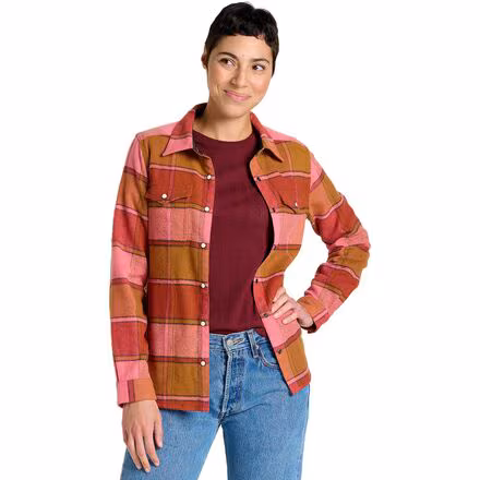 Folk Yeah Shirt Jacket - Women's