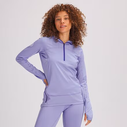 Hybrid Grid Fleece Pullover - Women's
