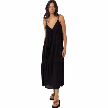 Classic Tiered Midi Dress - Women's