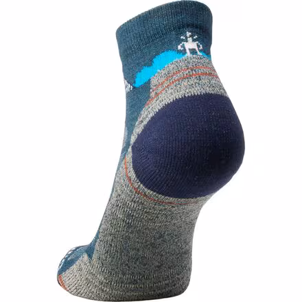 Hike Light Cushion Clear Canyon Pattern Ankle Sock - Women's