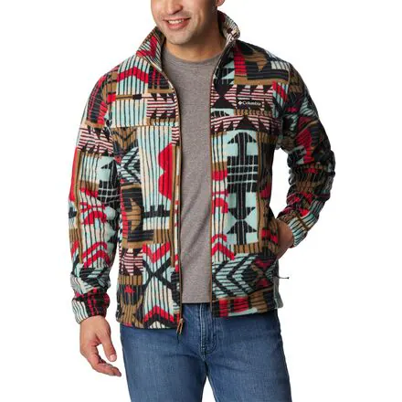 Steens Mountain Print Fleece Jacket - Men's