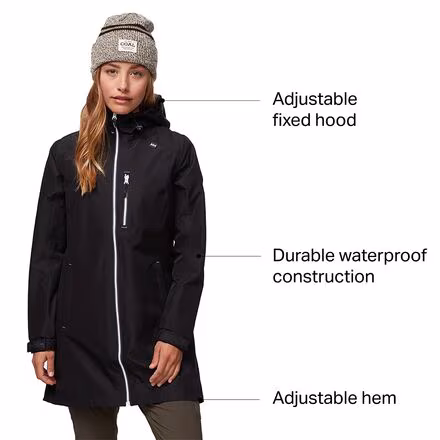 Long Belfast Jacket - Women's