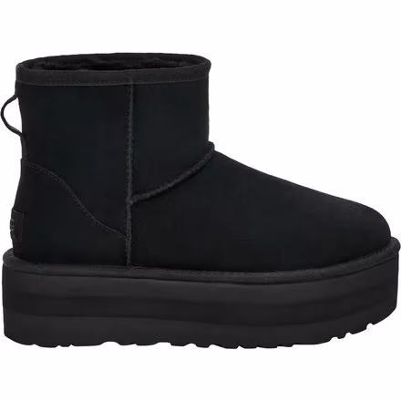 Classic Mini Suede Platform Boot - Women's