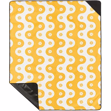 Botanical Waves Quick-Dry Picnic Blanket