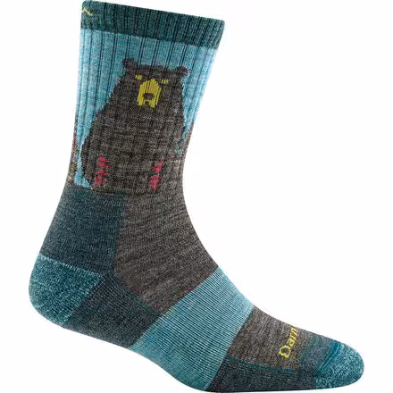 Bear Town Micro Crew Light Cushion Sock - Women's
