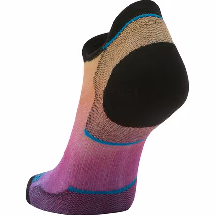 Run Zero Cushion Ombre Print Low Ankle Sock - Women's