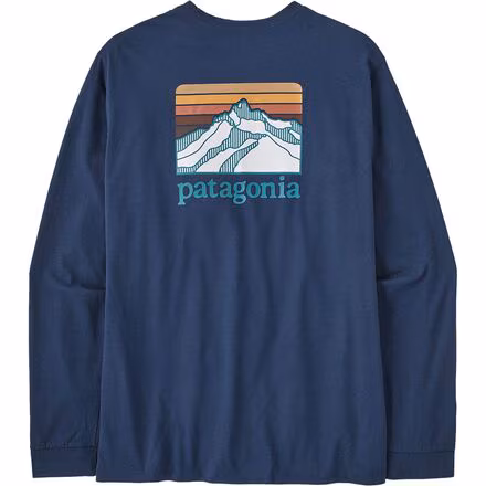 Line Logo Ridge Long-Sleeve Responsibili-T-Shirt - Men's