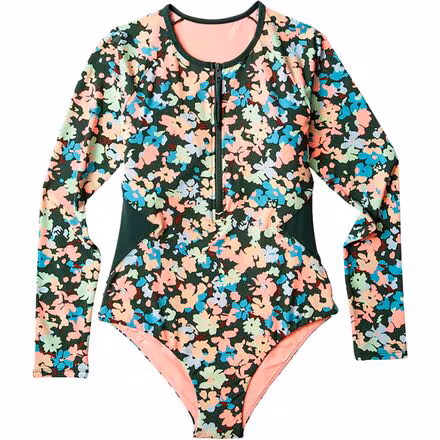 All Day Long-Sleeve One-Piece Swimsuit - Women's