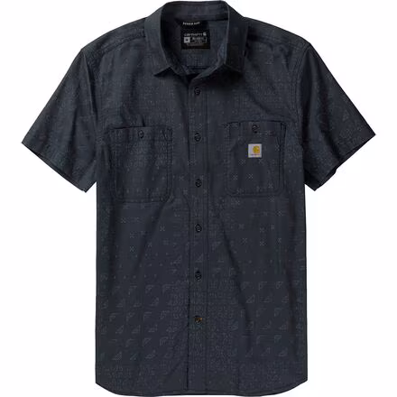 Rugged Flex Relaxed Fit Lightweight Print Shirt - Men's