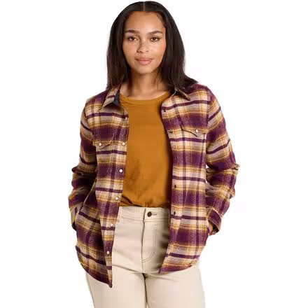 Folk Yeah Shirt Jacket - Women's