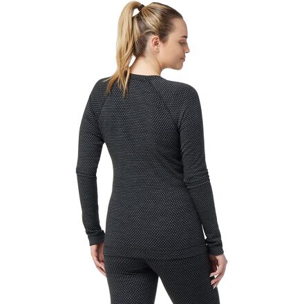 Classic Thermal Merino Base Layer Pattern Crew - Women's