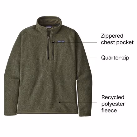 Better Sweater 1/4-Zip Fleece Jacket - Men's