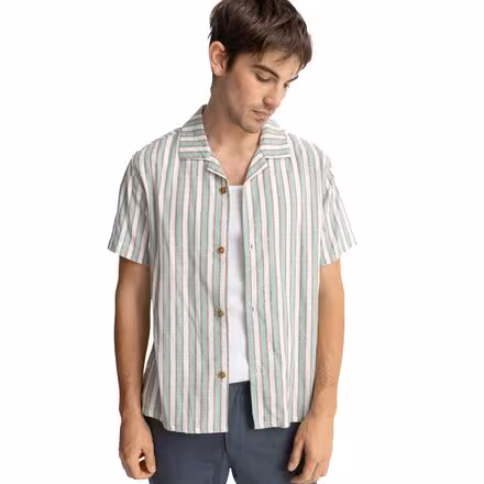 Vacation Stripe Short-Sleeve Shirt - Men's