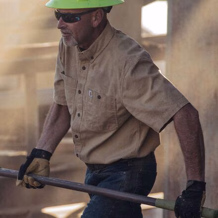 Rugged Flex Rigby Short-Sleeve Work Shirt - Men's