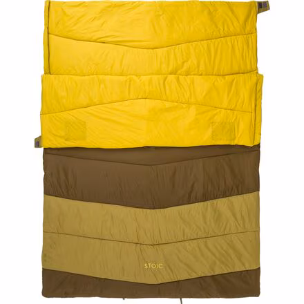 Groundwork Double Sleeping Bag: 20F Synthetic