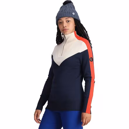 Voss Knit Half Zip Sweater - Women's